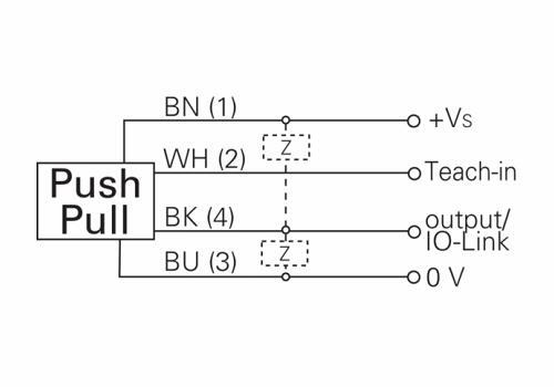 O300H.GL-GW1J.PVCV 傳感器的接線(xiàn)圖